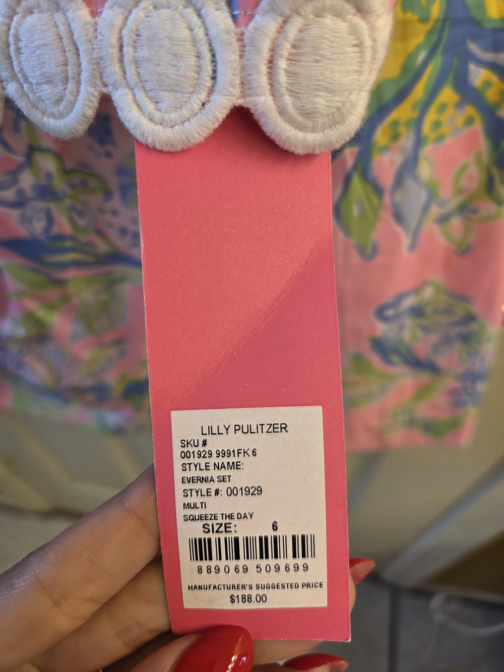 NWT Lilly Pulitzer Evernia Two-Piece Skirt Set - Picture 2 of 5